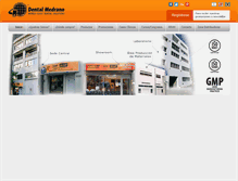 Tablet Screenshot of dentalmedrano.com